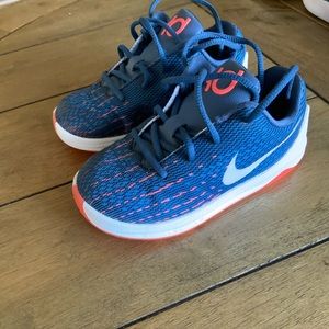 Nike KD 8’s size 8c blue/coral/white